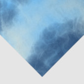 Blue Cloud art Tissuepapier (Detail)