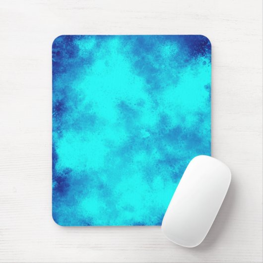 Blue Cloud Effect Mouse Mat Muismat (Met muis)