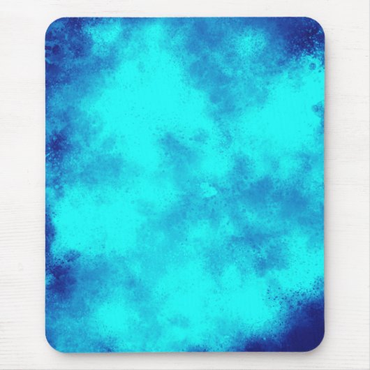 Blue Cloud Effect Mouse Mat Muismat (Voorkant)
