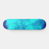 Blue Cloud Effect Skateboard (Horizontaal)