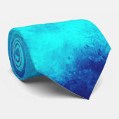 Blue Cloud Effect Stropdas (Opgerold)