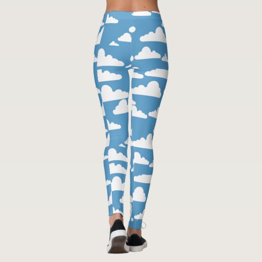Blue Cloud Leggings (Achterkant)