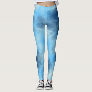 Blue Cloud Leggings