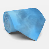 Blue Cloud Stropdas (Opgerold)