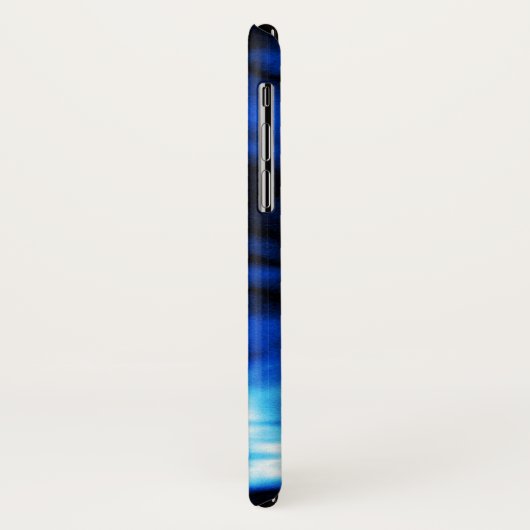 Blue Clouds N Lightning Case-Mate iPhone Case (Achterkant/links)
