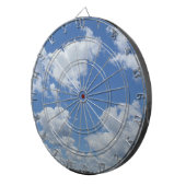 Blue Clouds Sky Indoor Game Bar Dartbord (Voorkant Rechts)