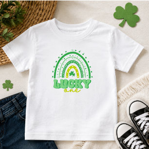 Blue Clover & Rainbow Lucky One Eerste Verjaardag Kinder Shirts