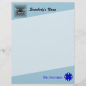 Blue Clover Ribbon van Kenneth Yoncich (Voorkant)