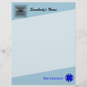 Blue Clover Ribbon van Kenneth Yoncich