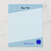 Blue Clover Ribbon van Kenneth Yoncich Flyer (Achterkant)