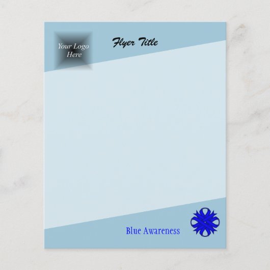 Blue Clover Ribbon van Kenneth Yoncich Flyer (Voorkant)