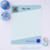 Blue Clover Ribbon van Kenneth Yoncich Flyer (Enkel)