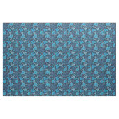 Blue Clover Shamrock Pattern St. Patrick's Day Stof (Yard (91,4 cm))