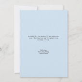 Blue Coastal Merry Moments Family Photo Christmas Feestdagenkaart (Achterkant)