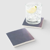 Blue Coaster Stenen Onderzetter (Zijkant)