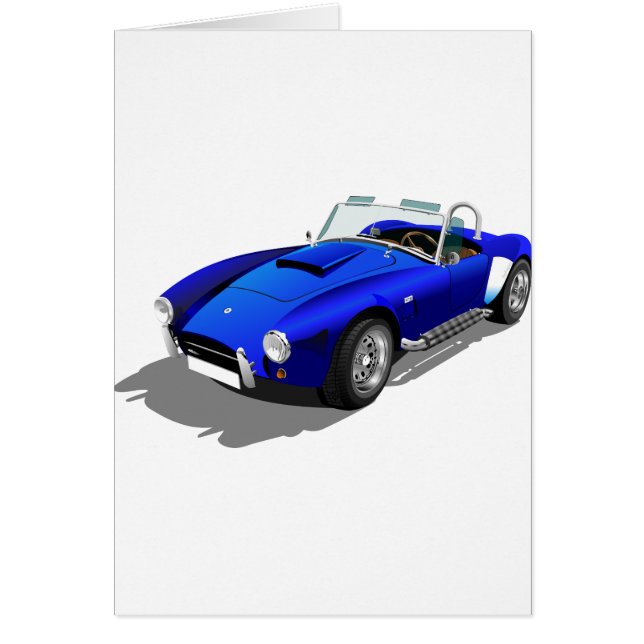 Blue Cobra Car (Voorkant)