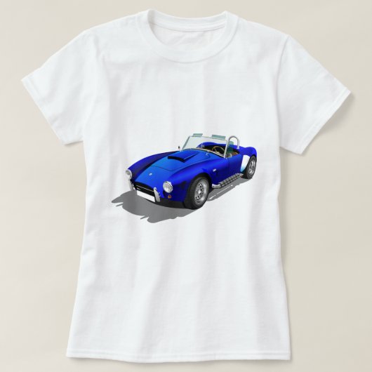 Blue Cobra Car T-shirt (Design voorkant)