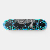 Blue Cobra - Gepersonaliseerd Persoonlijk Skateboard (Horizontaal)
