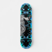 Blue Cobra - Gepersonaliseerd Persoonlijk Skateboard (Voorkant)