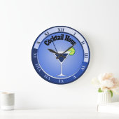 Blue Cocktail Hour Bar-klok Grote Klok (Huis)