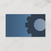 Blue Cogs - Business Visitekaartje (Achterkant)
