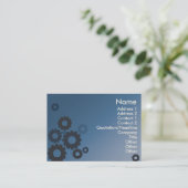 Blue Cogs - Chubby Visitekaartje (Staand voorkant)