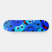 BLUE COLLAGE SKATEBOARD (Horizontaal)