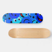 BLUE COLLAGE SKATEBOARD (Horizontaal)