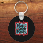 Blue Collar Boujee Grappig Design Sleutelhanger (Voorkant)