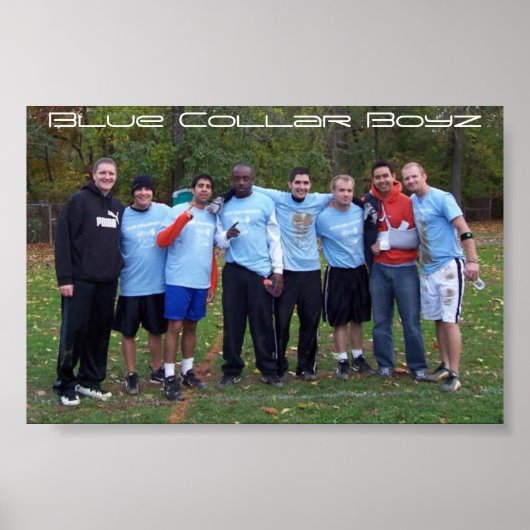 Blue Collar Boyz Poster (Voorkant)