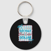 Blue Collar Dollar Retro Cute Working Cl Pride Sleutelhanger (Voorkant)