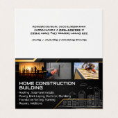 Blue Collar Workers | General Contractor Visitekaartje (Buitenkant ongevouwen)