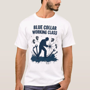 Blue Collar Working Class – T-shirt voor lascadeau