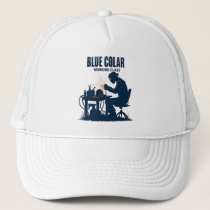 Blue Collar Working Class Welding Pride Trucker Pet