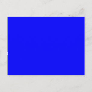 Blue Color Gepersonaliseerd Designer Briefkaart