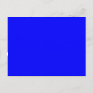 Blue Color Gepersonaliseerd Designer Briefkaart