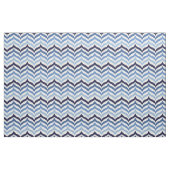 Blue Colors Chevron Pattern Stof (Yard (91,4 cm))