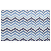 Blue Colors Chevron Pattern Stof (Fat Quarter)