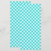 Blue Combination Classic Checkerboard door STaylor (Voorkant / Achterkant)