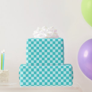 Blue Combination Classic Checkerboard door STaylor Cadeaupapier