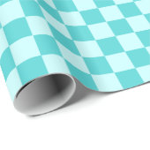 Blue Combination Classic Checkerboard door STaylor Cadeaupapier (Rol Hoek)