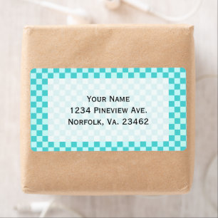 Blue Combination Classic Checkerboard door STaylor Etiket