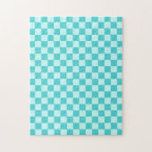 Blue Combination Classic Checkerboard door STaylor Legpuzzel (Verticaal)
