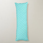 Blue Combination Classic Checkerboard door STaylor Lichaamskussen (Achterkant (Verticaal))