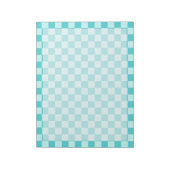 Blue Combination Classic Checkerboard door STaylor Notitieblok (Linkerzijde)