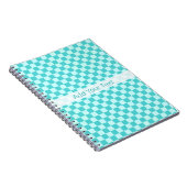 Blue Combination Classic Checkerboard door STaylor Notitieboek (Rechterzijde)