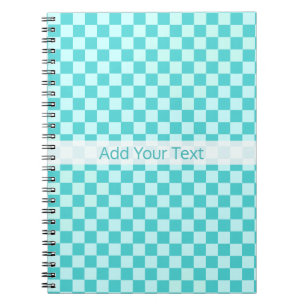 Blue Combination Classic Checkerboard door STaylor Notitieboek