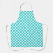 Blue Combination Classic Checkerboard door STaylor Schort (Voorkant)