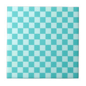 Blue Combination Classic Checkerboard door STaylor Tegeltje (Voorkant)