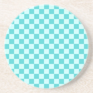 Blue Combination Classic Checkerboard door STaylor Zandsteen Onderzetter